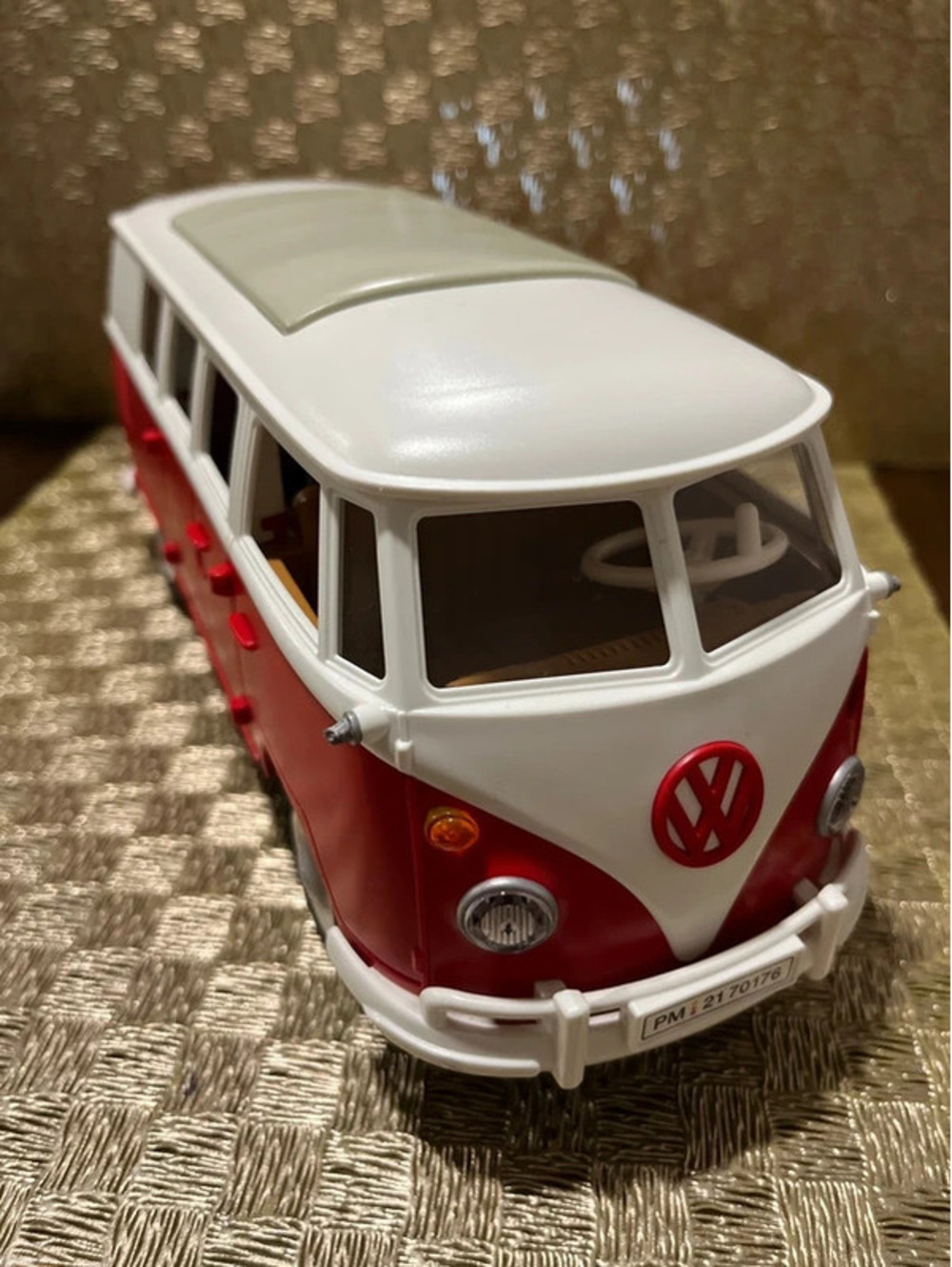 8” VW camping van play toy car van